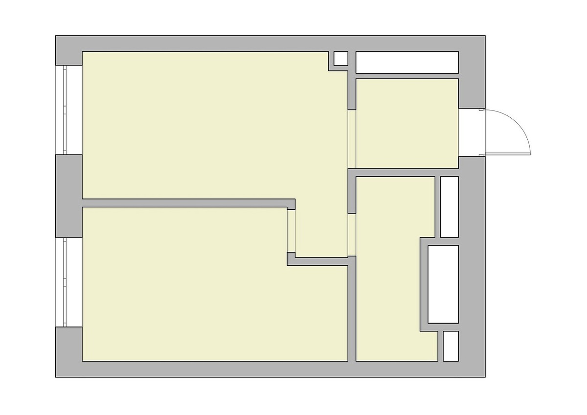 До перепланировки. Листайте галерею →