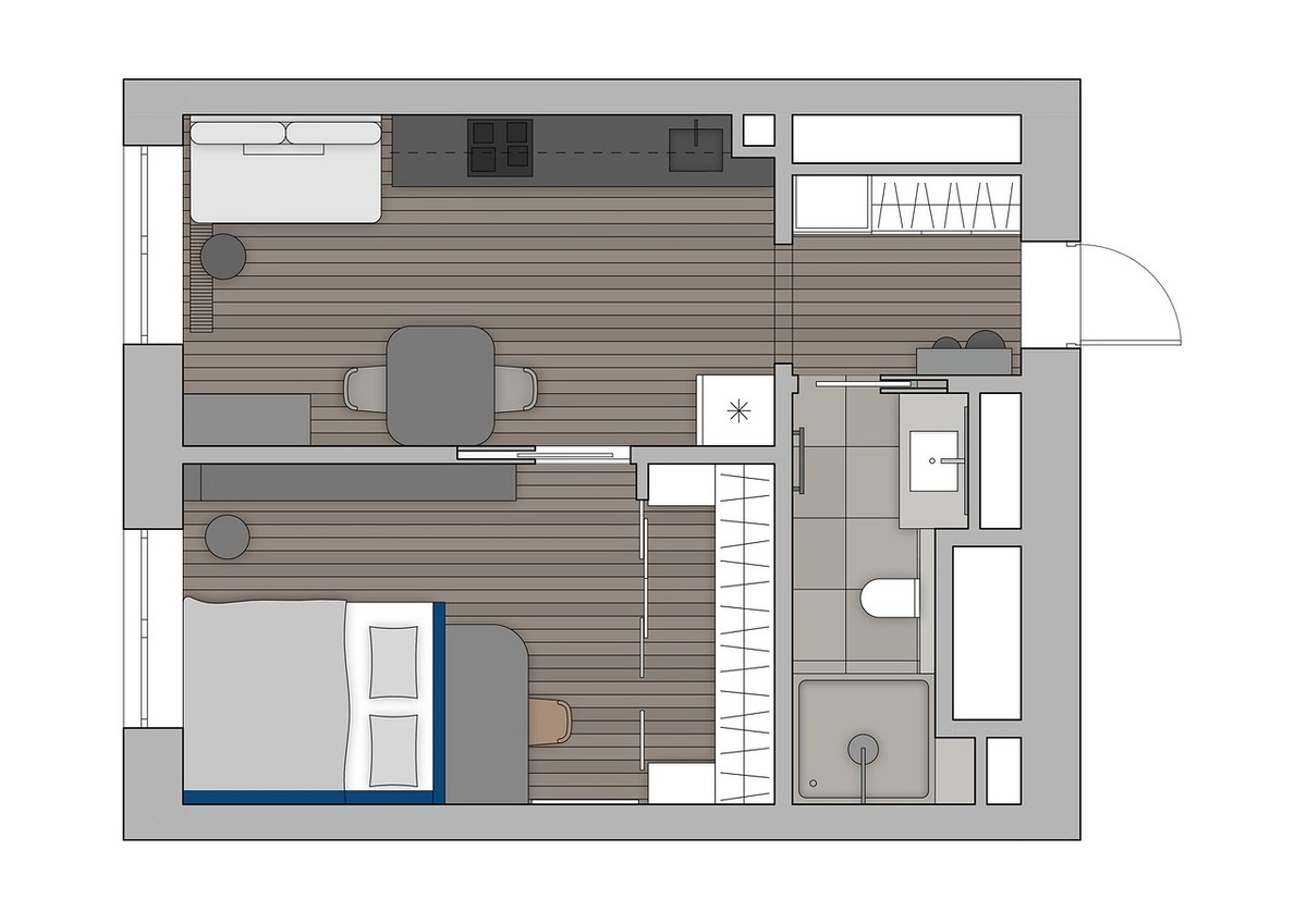 После перепланировки