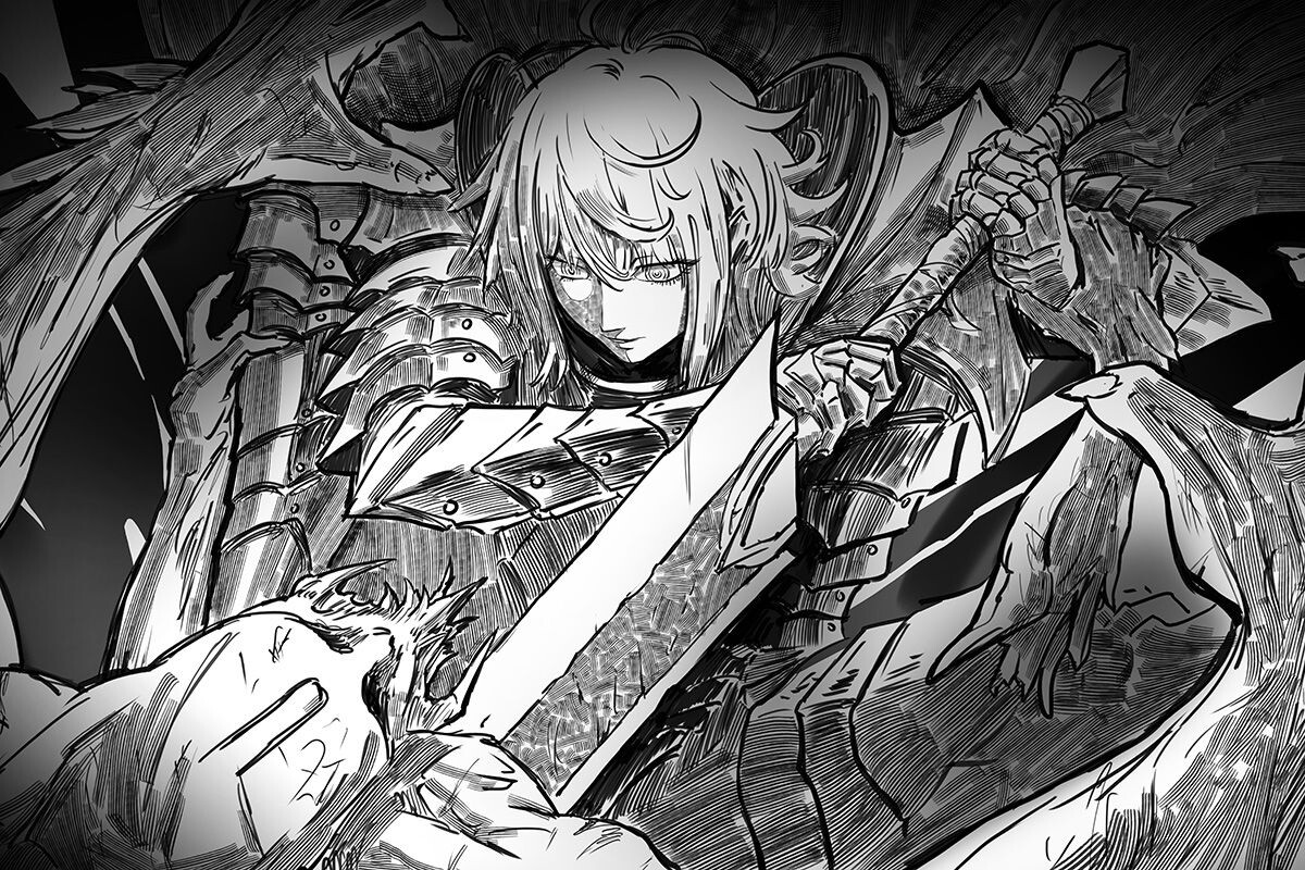 Веб-комикс: «Темные души: война древних драконов». Источник: Shutterstock📷
