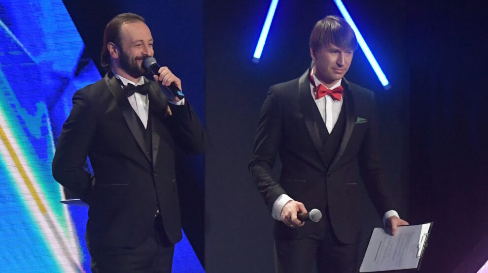    Илья Авербух и Алексей Ягудин. Фото: Владимир ВЕЛЕНГУРИН, КП