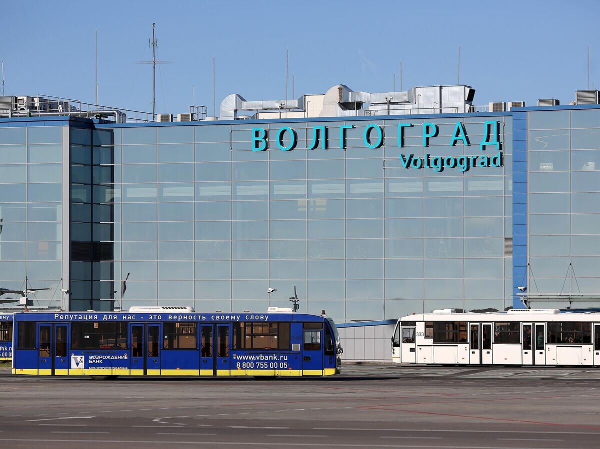    Здание терминала C2 в международном аэропорту Волгограда© РИА Новости / Кирилл Брага