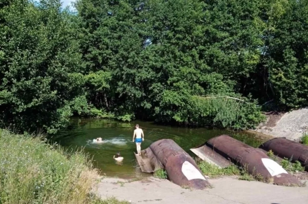 Стихийный пляж в Шенталинском районе / Фото: Прокуратура Самарской области