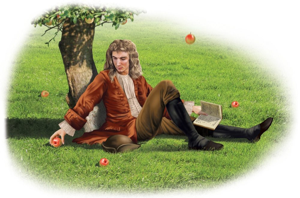 Английский учёный Исаак Ньютон, является одной из самых значимых фигур в истории математики. Более всего он известен своим Законом всемирного тяготения.