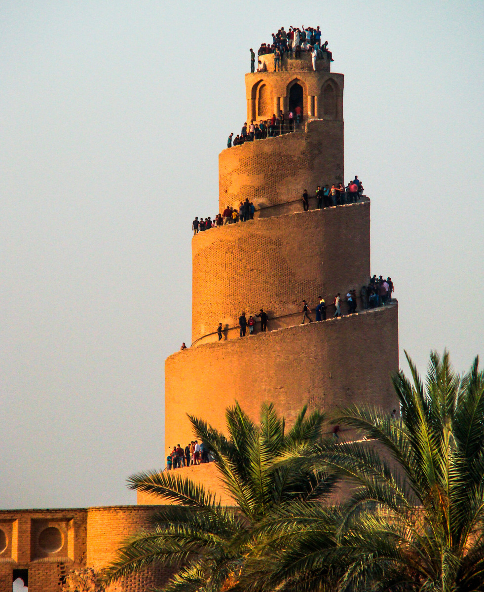 Здание мечети было разрушено ещё в XIII веке после вторжения монголов в Ирак. Фото: Abdo photo / Wikimedia