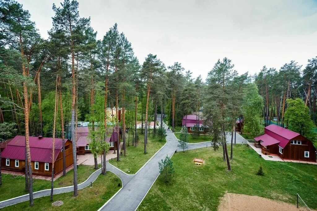 До берега Оки от отеля недалеко, но подходит этот берег только для рыбалки. До ближайшего обустроенного пляжа придётся идти или ехать около 3 километров. Фото: Яндекс Путешествия