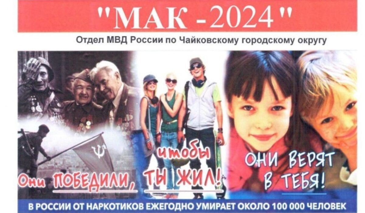     Листовка "МАК-2024". Автор фото: Отдел МВД по ЧГО