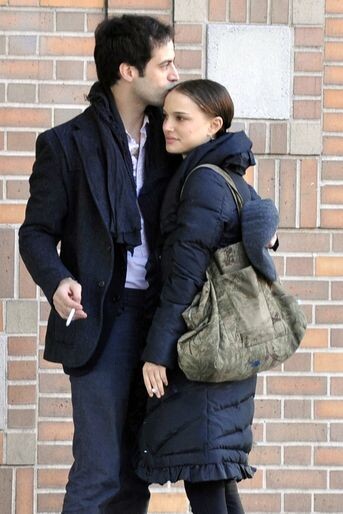 Natalie Portman et Benjamin Millepied à New York, en 2010. © Amaya Geraldina/Abaca