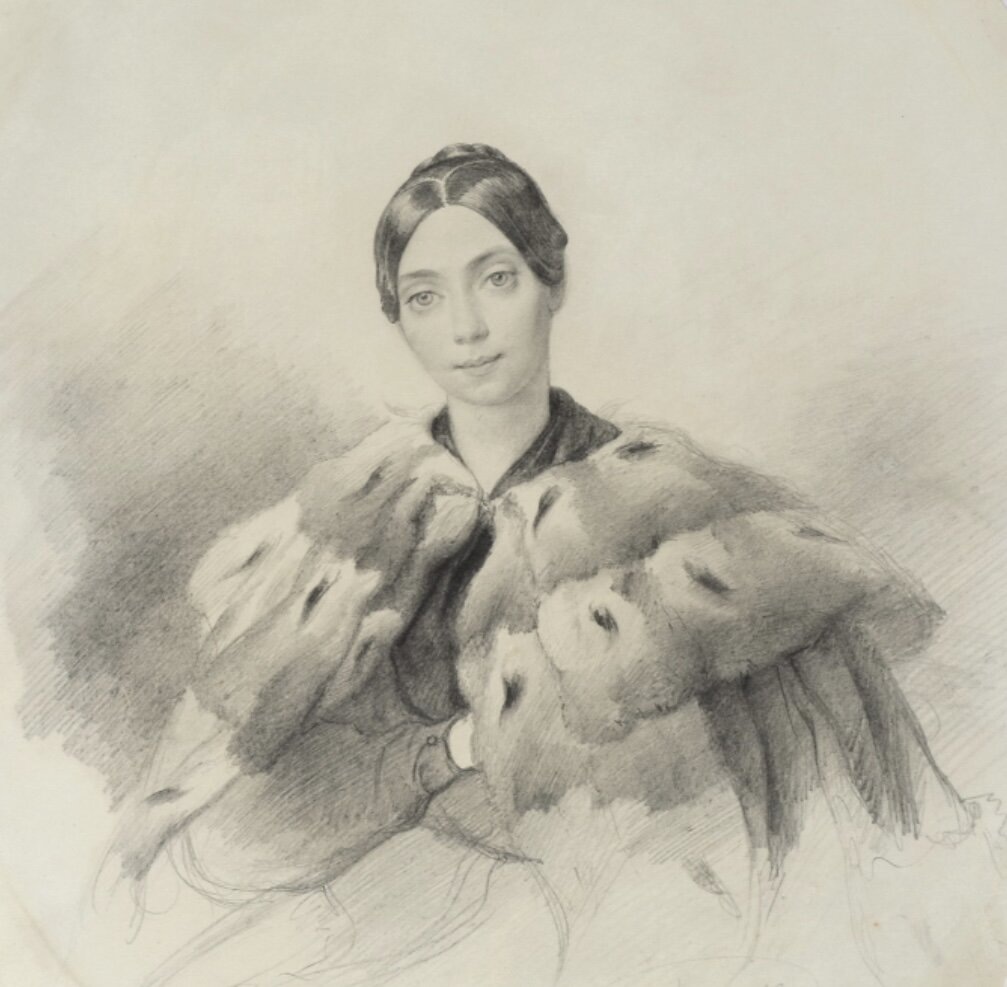 Карл Павлович Брюллов. «Портрет Л.К. Маковской», 1836 год. Государственная Третьяковская галерея
