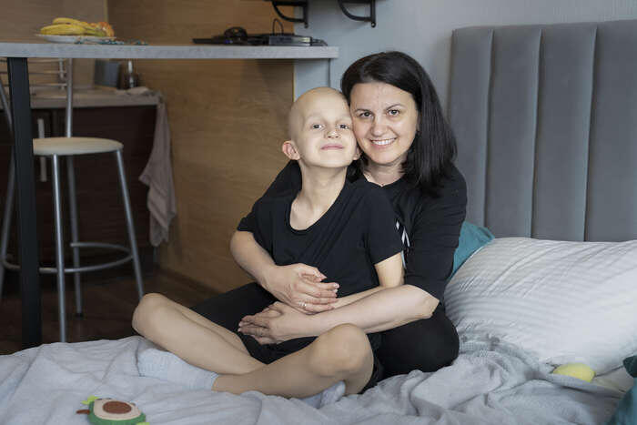 Лёша с мамой. Фото: Екатерина Фёдорова для свет.дети