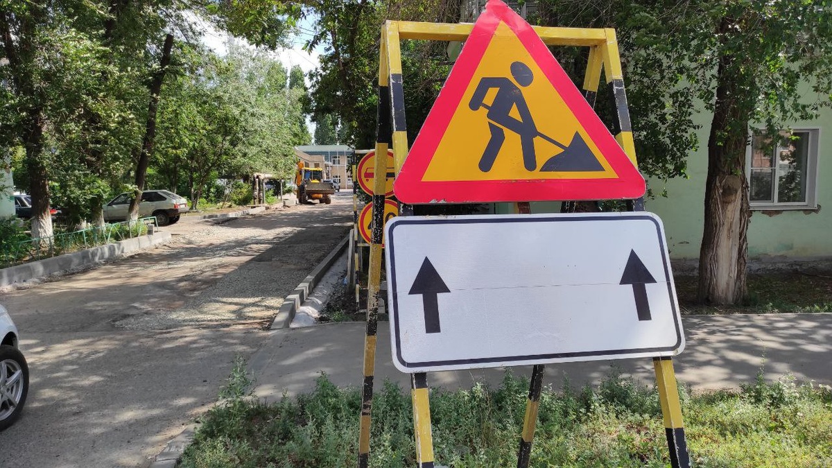    Полкилометра к мачте. В Оренбурге ремонтируют переулок Телевизионный Белов Михаил Александрович