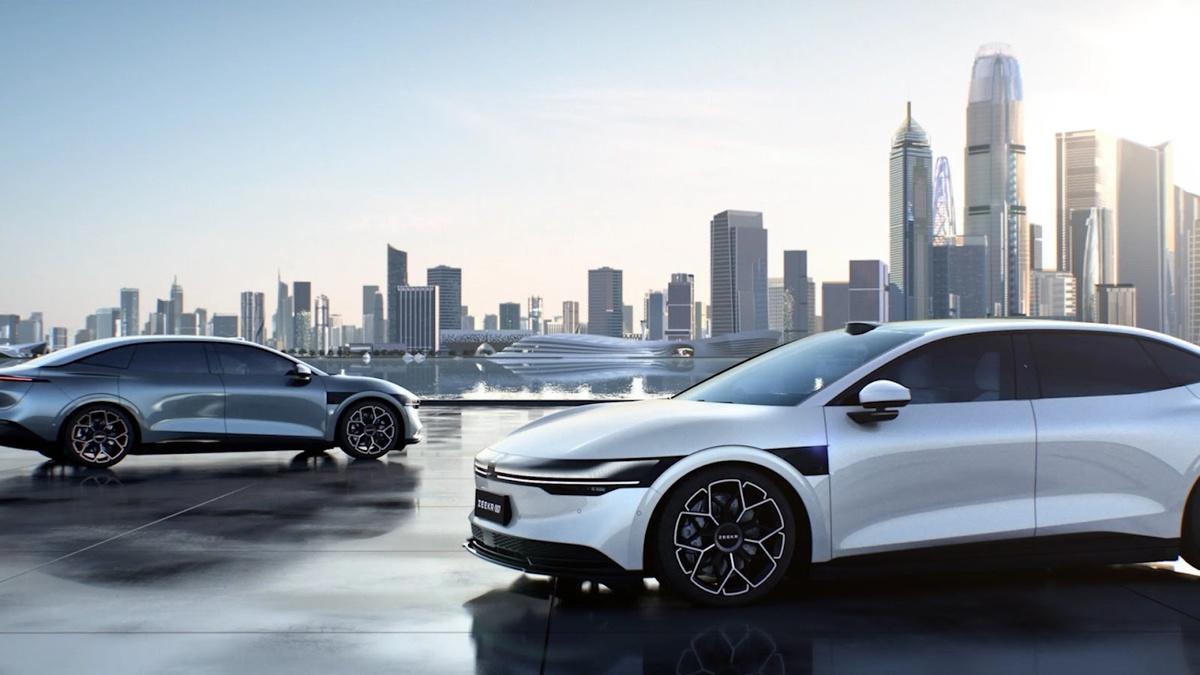 Электромобили Zeekr