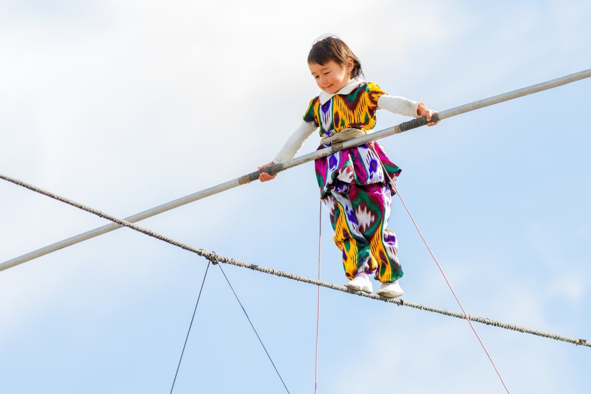 Трёхлетняя канатоходка. Фото отсюда: http://s1.fotokto.ru