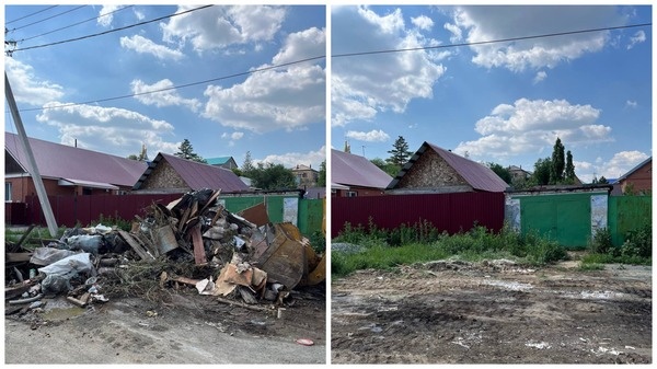    Орску выделили 50 млн рублей дополнительных средств на уборку мусора после паводка