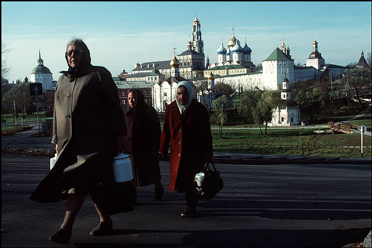 фото Бруно Барбей, Сергиев Посад, 1988 г.