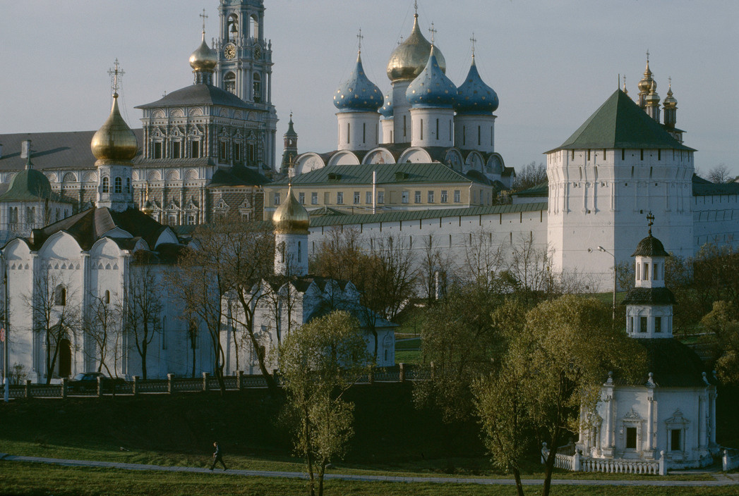 фото Бруно Барбей, Сергиев Посад, 1988 г.