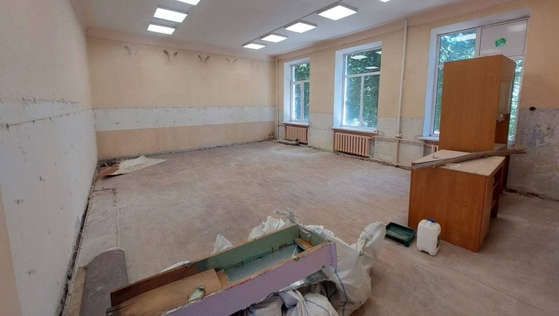    Обустройство классов уже началось Фото: администрация Предгорного округа