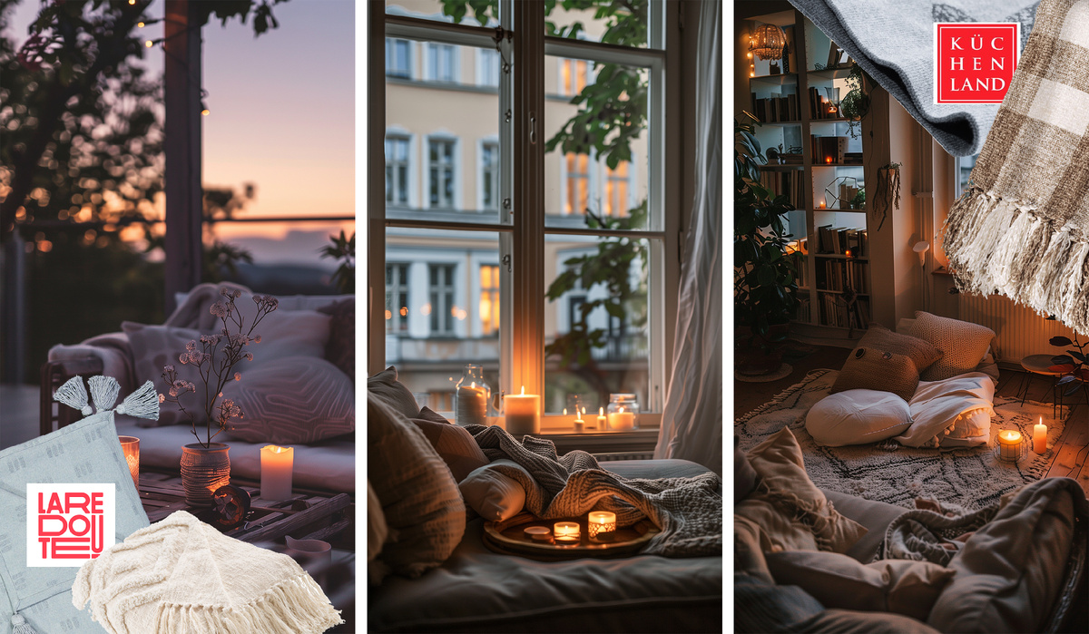 Пледов и покрывал много не бывает, чем больше - тем лучше!