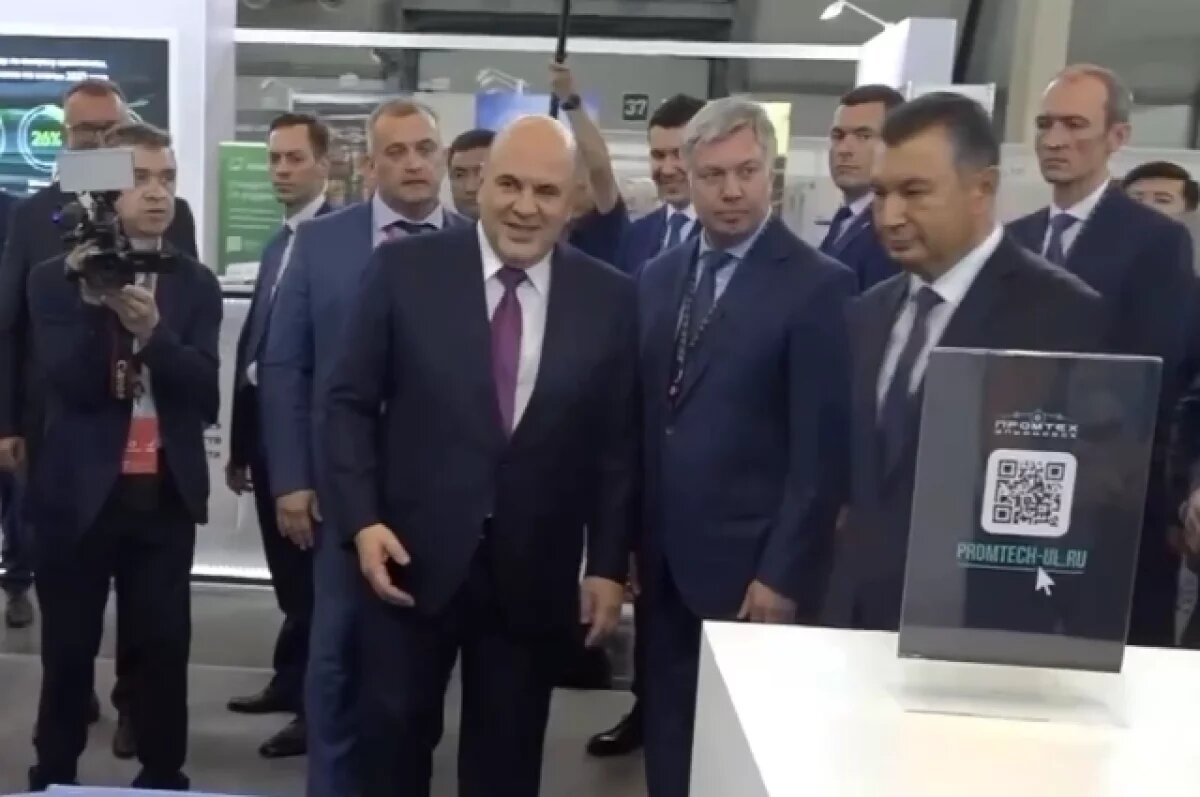    Русских представил Мишустину разработки ульяновских предприятий