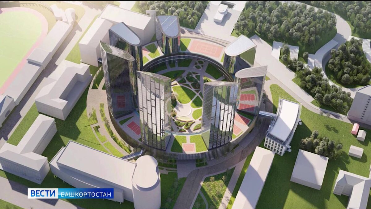    Основное здание Межвузовского кампуса Уфы прошло госэкспертизу досрочно