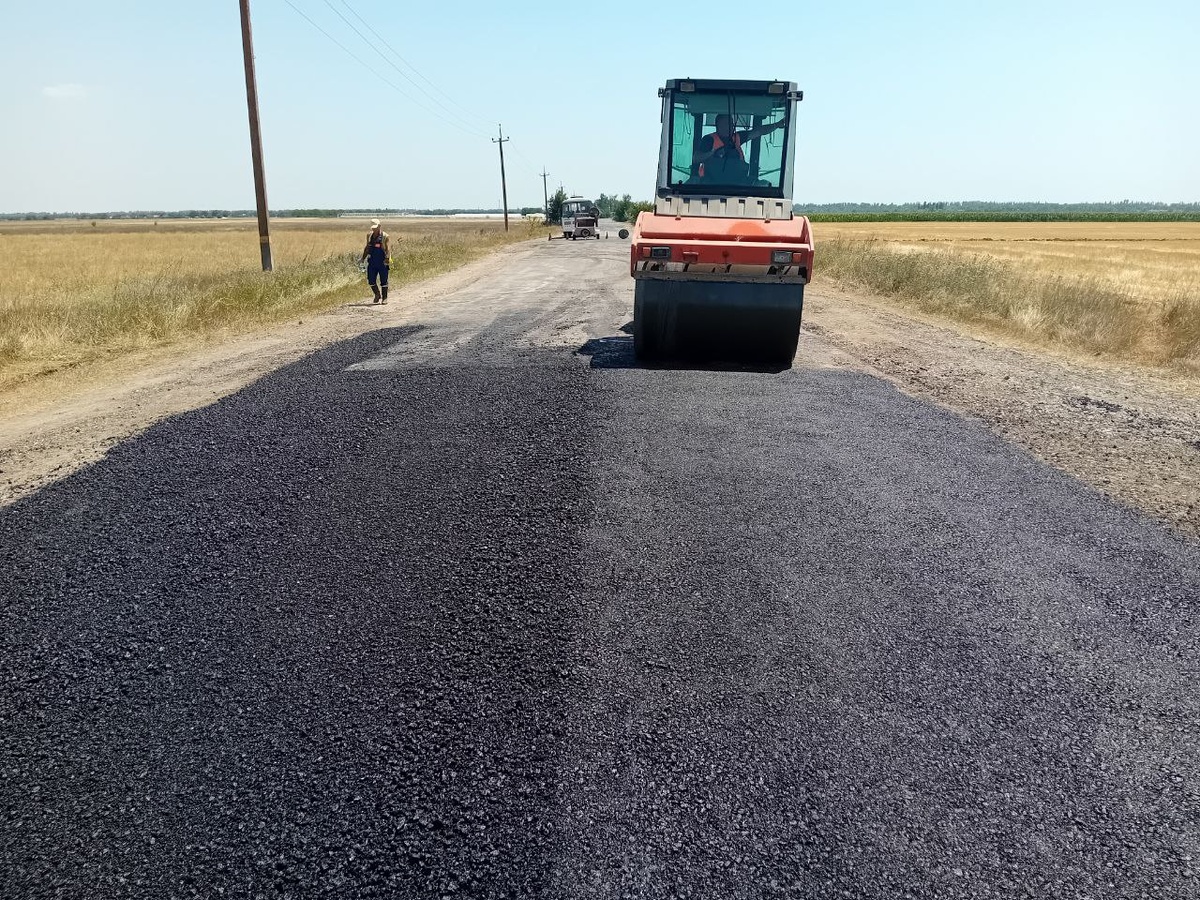 В Скадовском округе ведутся работы по восстановлению дорожного покрытия |  Таврия. Херсонская область | Дзен