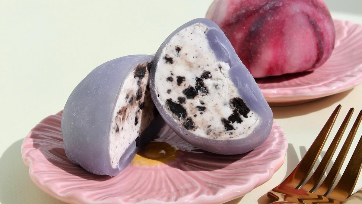    В основе десерта моти — клейкая рисовая мука. Фото: Инстаграм* @pavlova.baketime