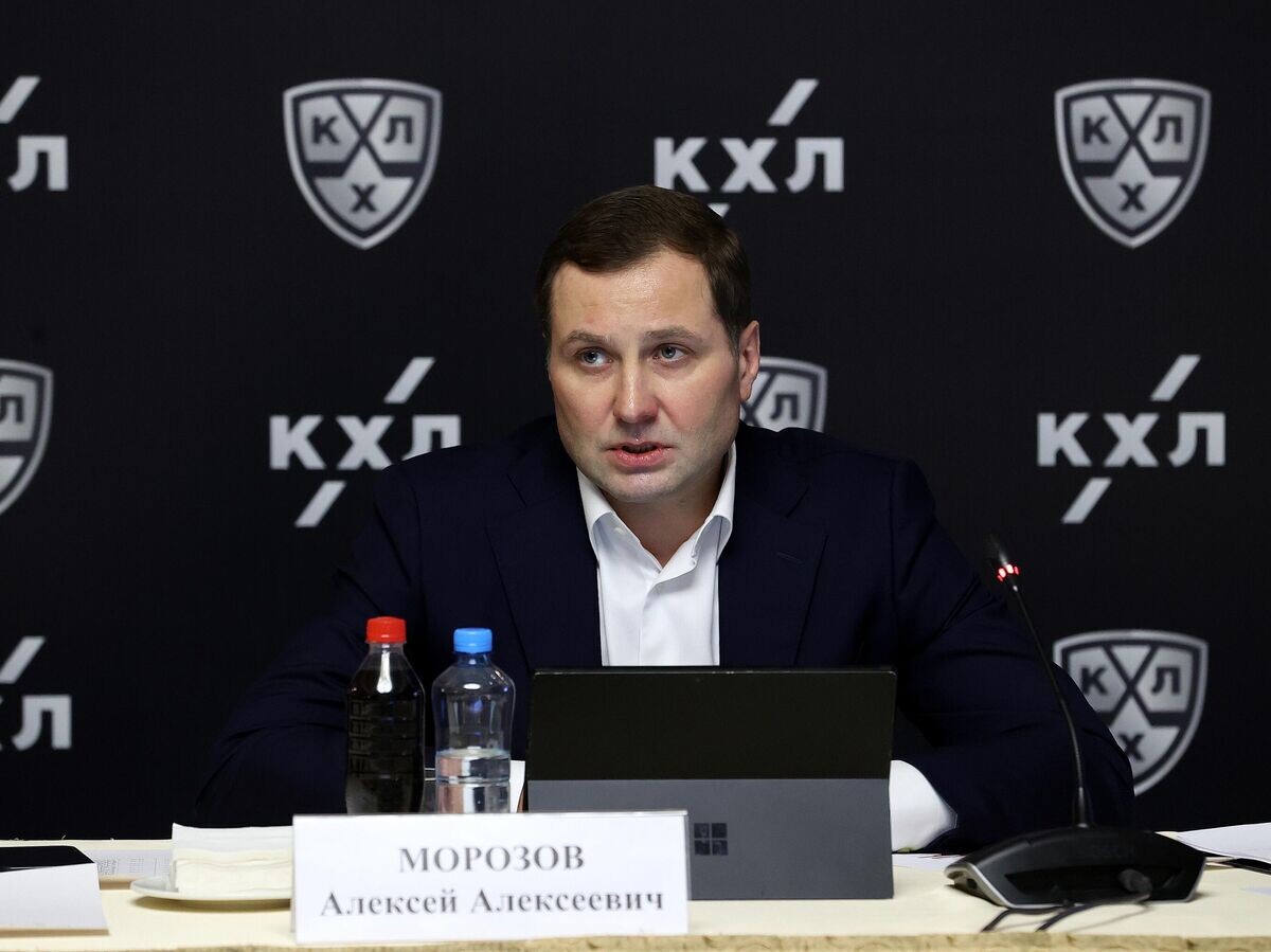    Алексей Морозов© Фото : photo.khl.ru - Беззубов Владимир