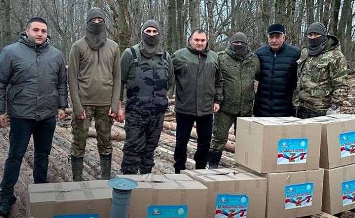 Представители армянской диаспоры Курска передали гуманитарную помощь участникам СВО