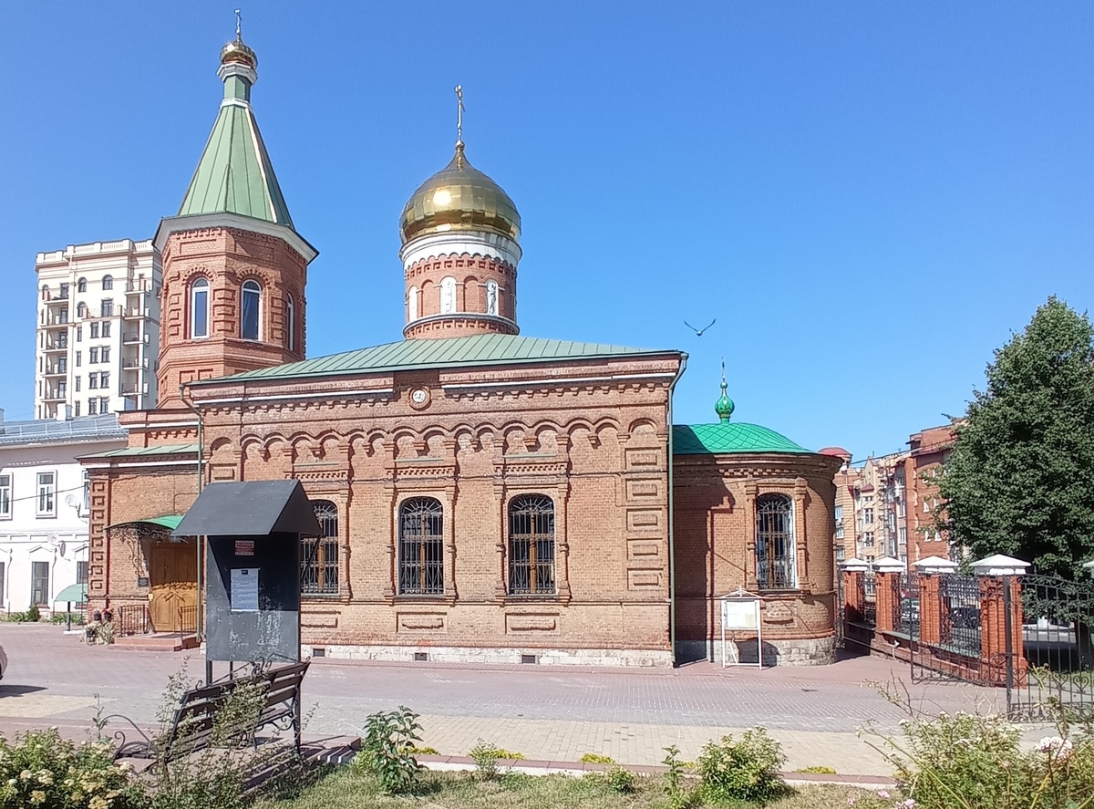 Храм преподобного Серафима Саровского.