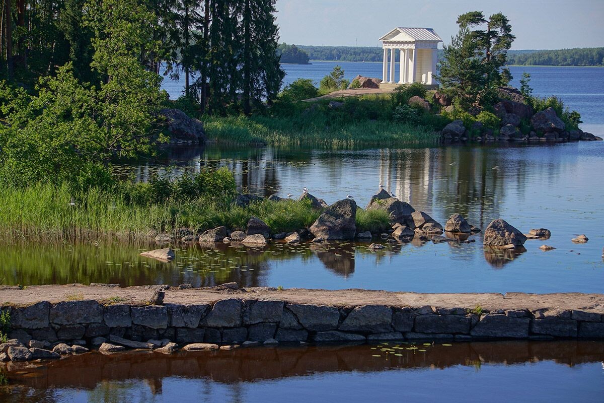 Монрепо — один из шедевров паркового искусства. Источник: Shutterstock📷
