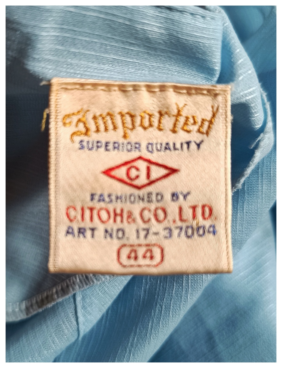 Этикетка платья C. Itoh & Co., Ltd