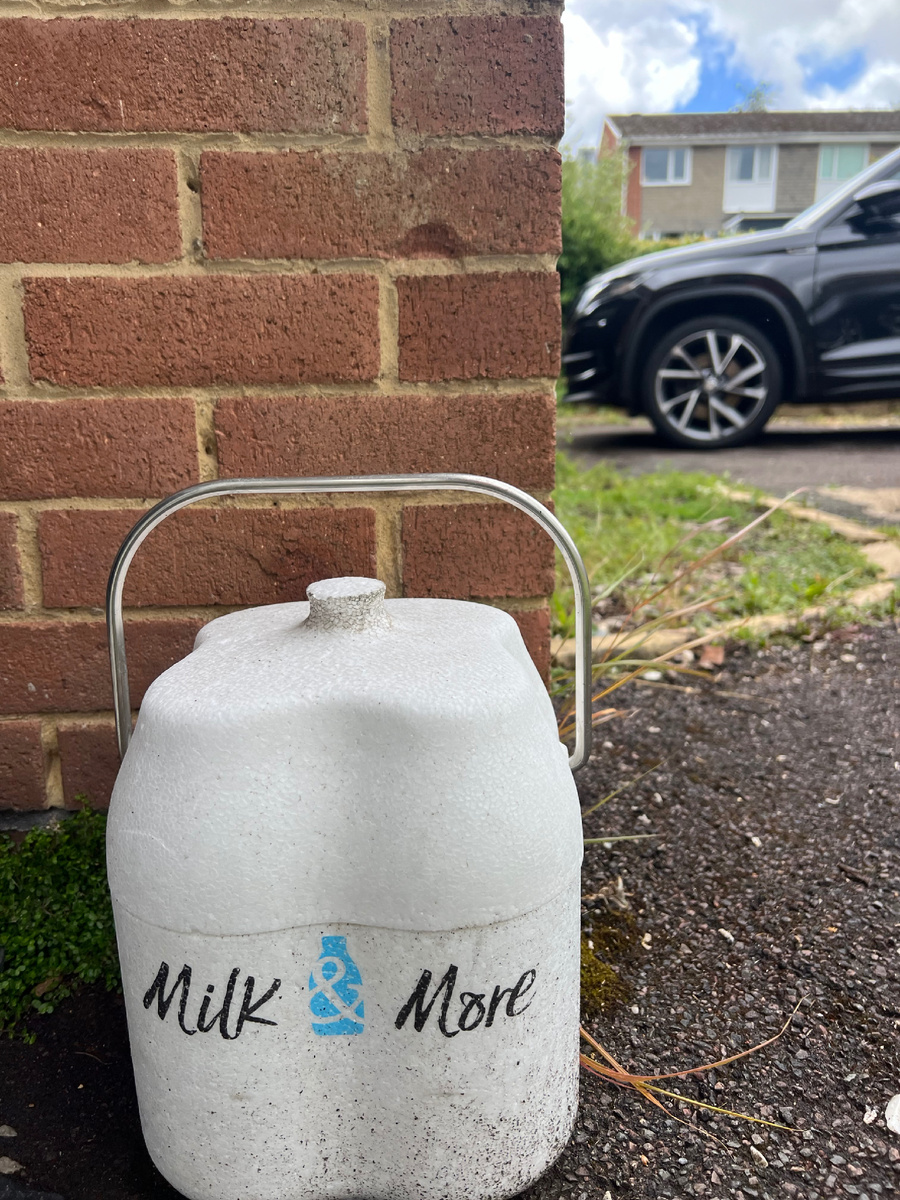 Термос для молока. Фотография из личного архива. 