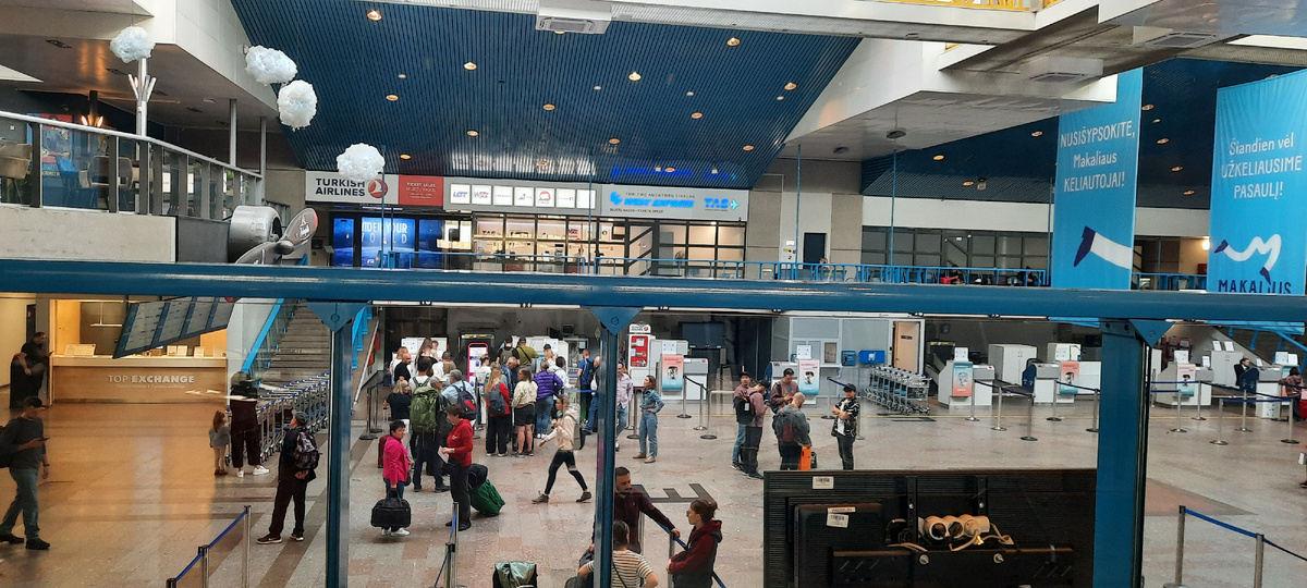 Аэропорт Вильнюса. Фото автора