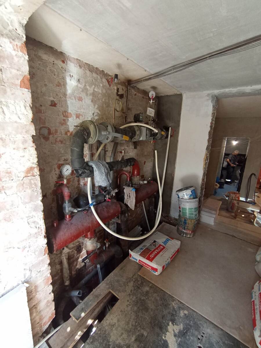 Трубы отопления