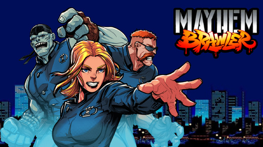 Mayhem Brawler (клон Streets of Rage 4) прохождение на двоих Steam