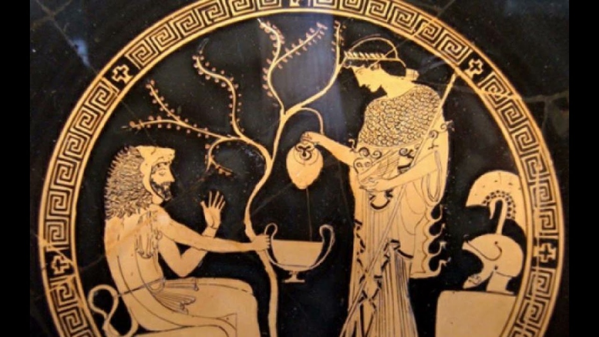 Древнегреческий рисунок