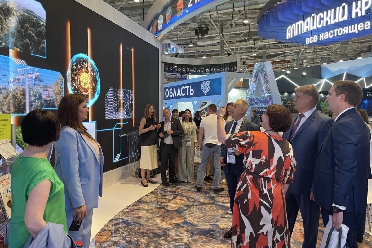    Стенд Иркутской области на выставке «Россия» вошёл в десятку лучших