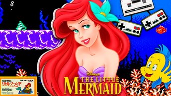Прохождение Русалочки на Денди Disney's The Little Mermaid NES/Dendy/Famicom #игрыденди