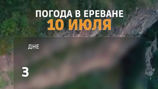 В Сюнике дойдет до +37: прогноз погоды в Армении на 10 июля