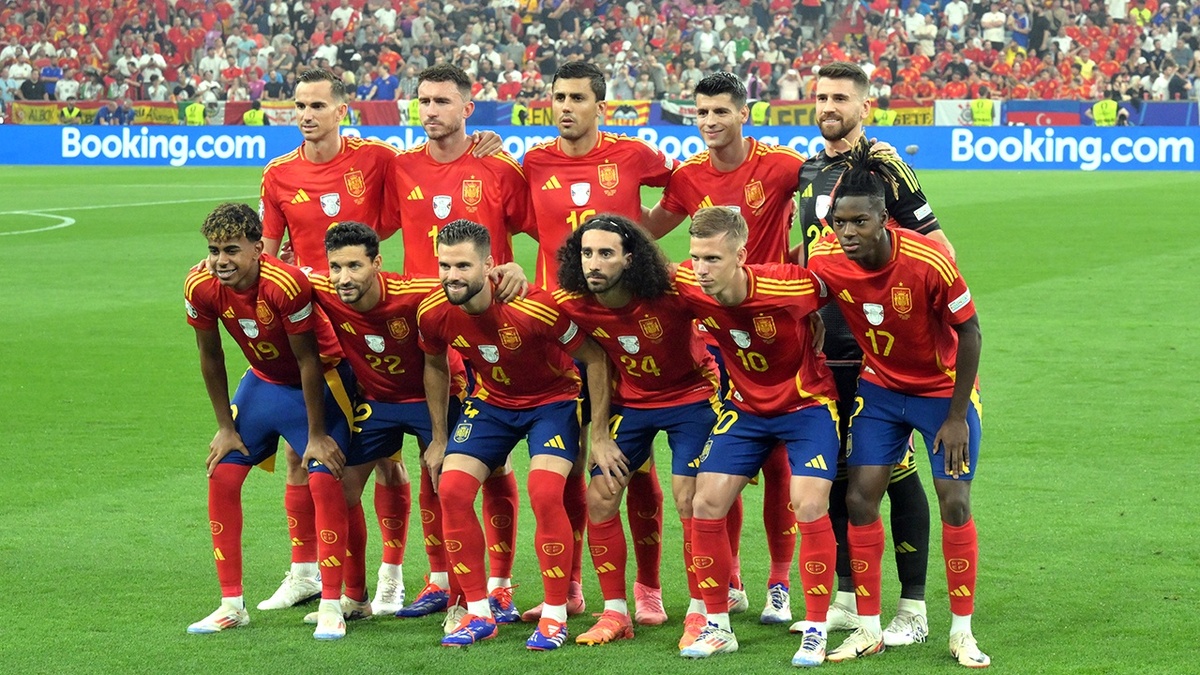 Сборная Испании. Фото из открытых источников сети Интернет