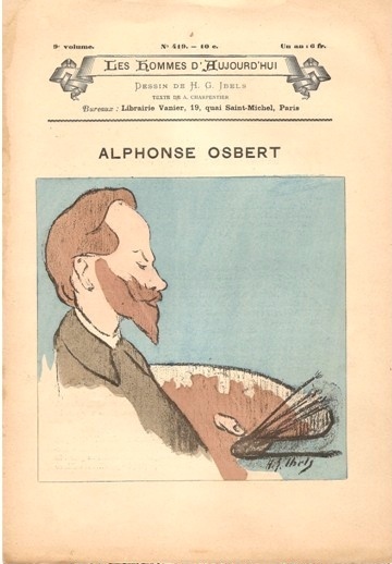 Альфонс Осбер в Les Hommes d'aujourd'hui № 419