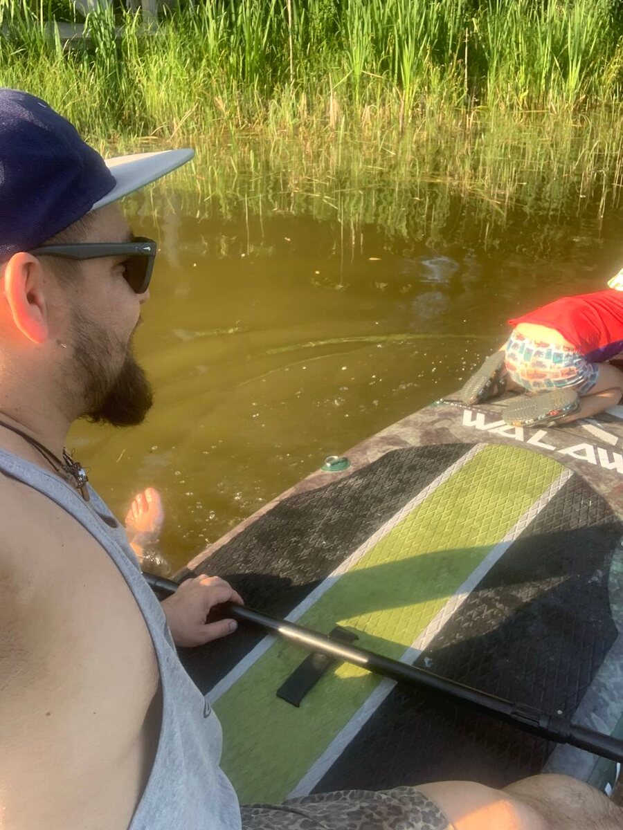 зеленая тропа сапсерфинг