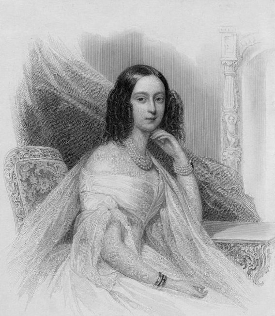Великая Княгиня Мария Александровна. Гравер Ryall, по оригиналу Штилера. 1841 г. [1]