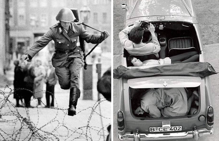Мечтой многих жителей Восточной Германии было перебраться за Берлинскую стену. Несмотря на то что это было практически невозможно из-за усиленной охраны, люди все же умудрялись это сделать.