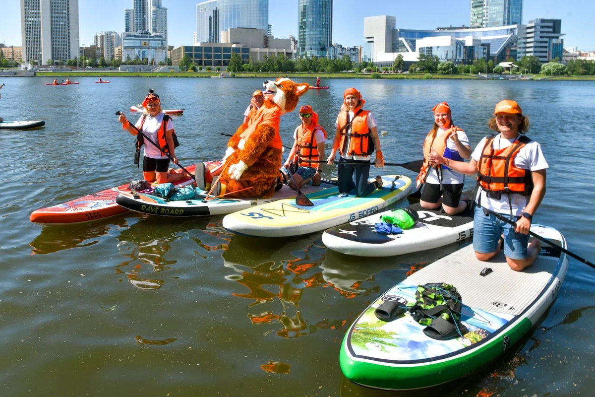 Среди участников команды Мотив были как опытные пользователи досок, так и те, кто попробовали этот вид спорта впервые.