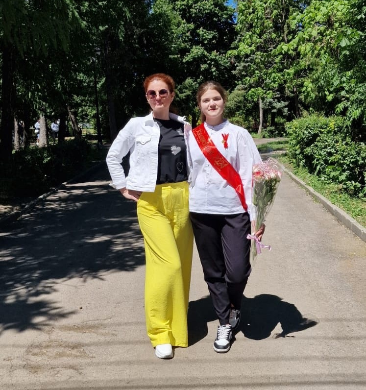 Наталья с дочерью, фото предоставлено нашей студенткой и публикуется с ее согласия