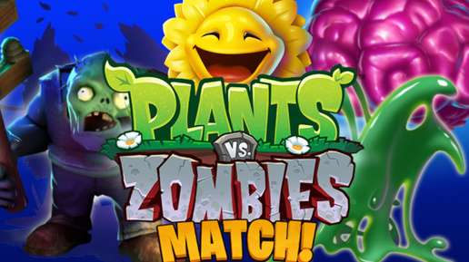 Plants Vs Zombies Match. Full walkthrough (Levels 1-75)