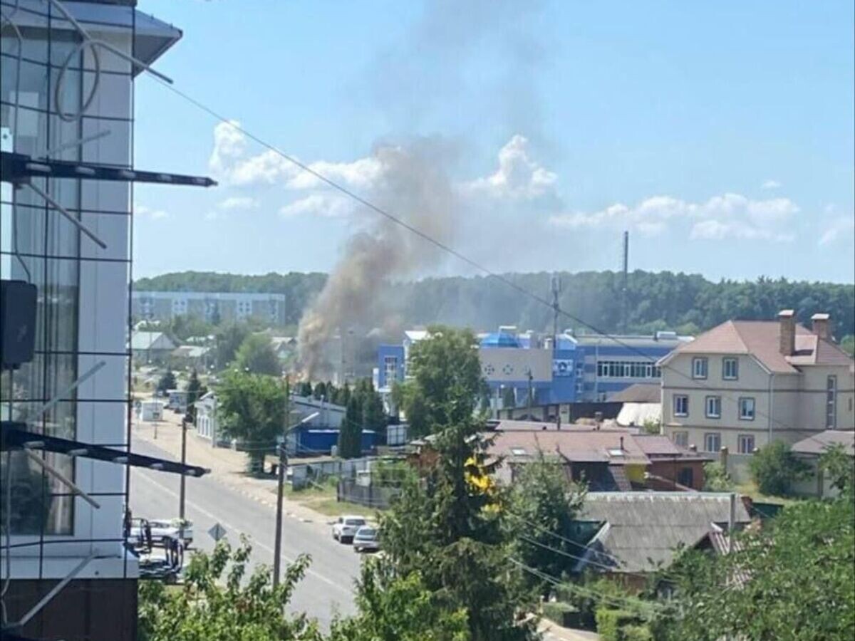    Последствия обстрела города Шебекино Белгородской области© Фото очевидца