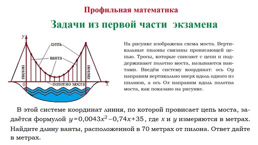 Профильная математика. текстовые задачи.