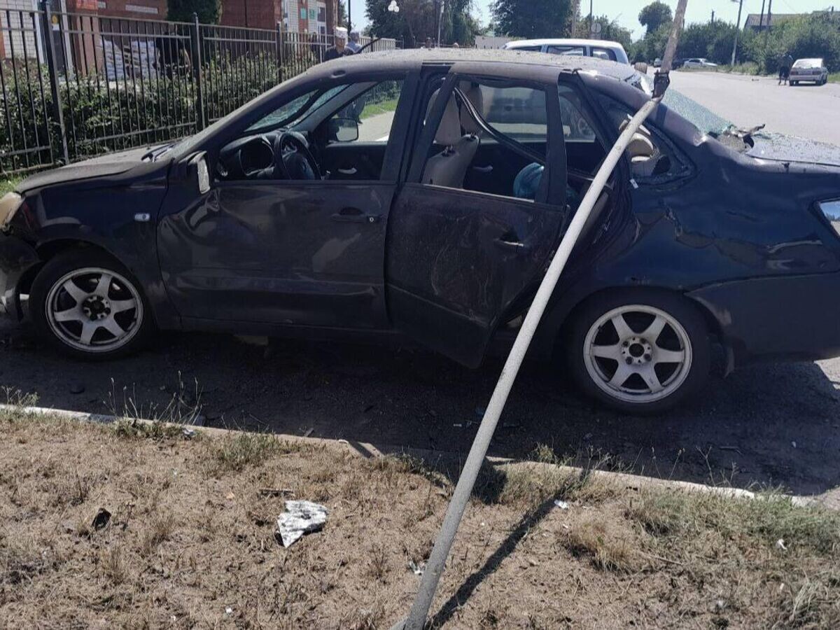    Последствия атаки дронов ВСУ в Грайвороне Белгородской области© Фото : пресс-служба губернатора Белгородской области