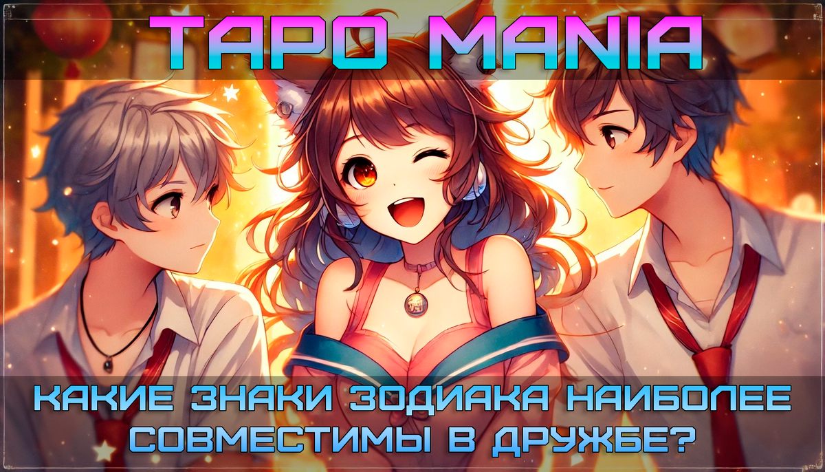 Все о дружбе между знаками зодиака, только на Таро Mania!
